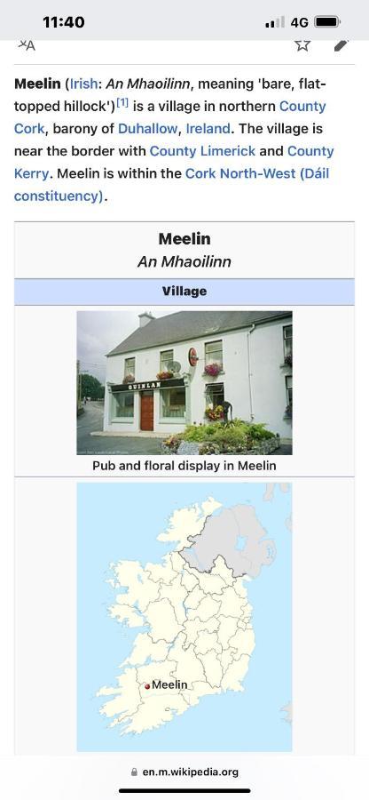 Meelin Cottage Cork Exterior foto